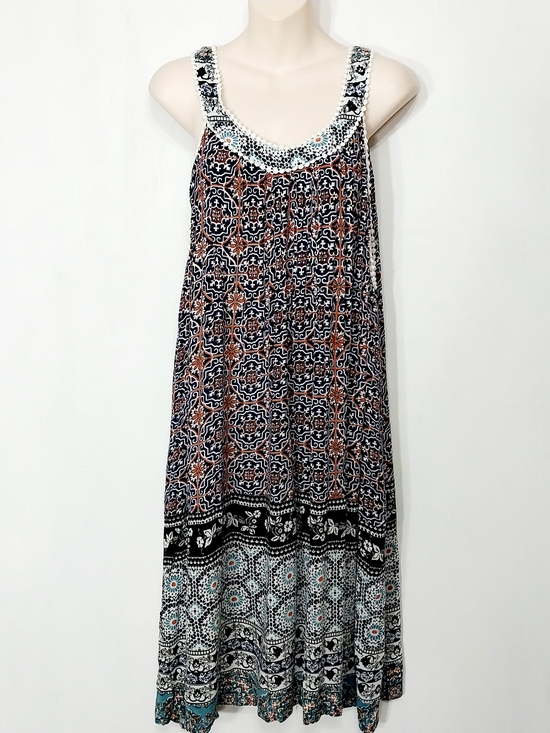 J Gee Dresses & Skirts - 🔵BOGO FREE🔵 J. Gee Dress Sleeveless Boho Rayon Sz 3X
